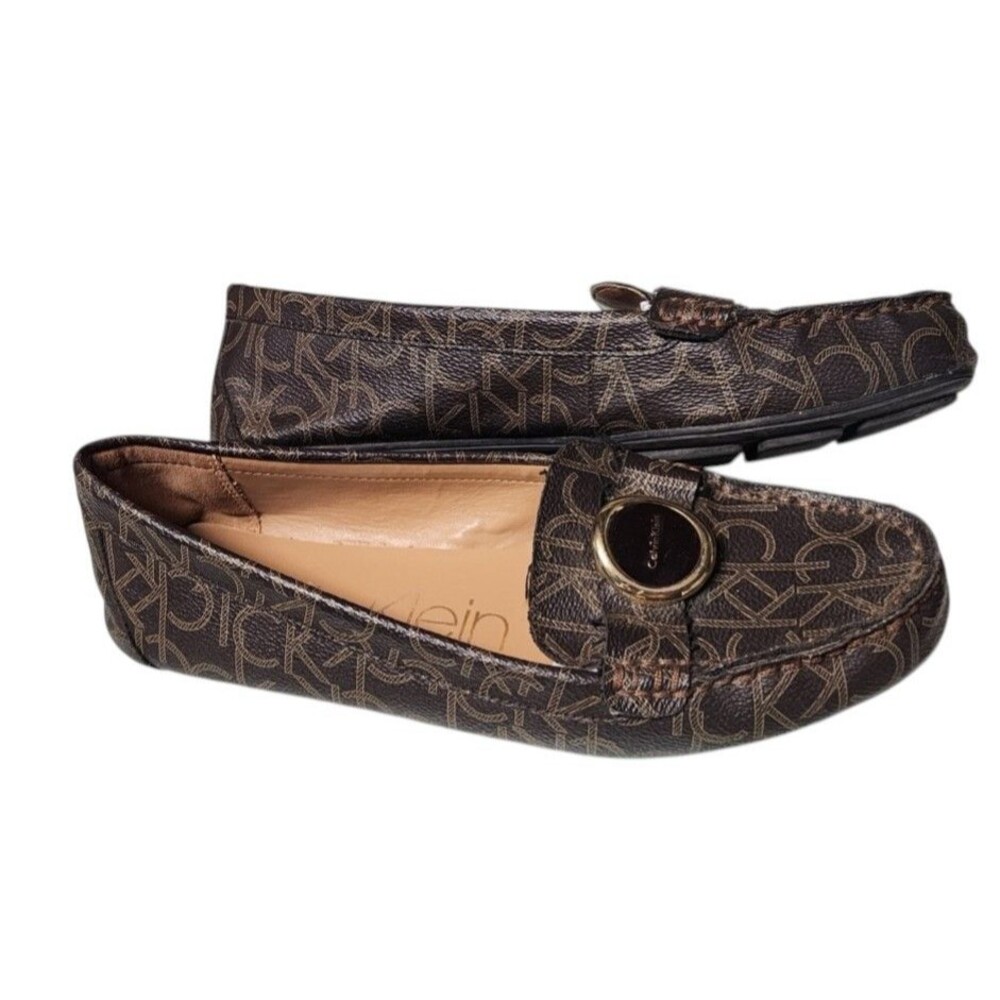 Calvin Klein Leana Loafer Size 10 Comfort Logo City